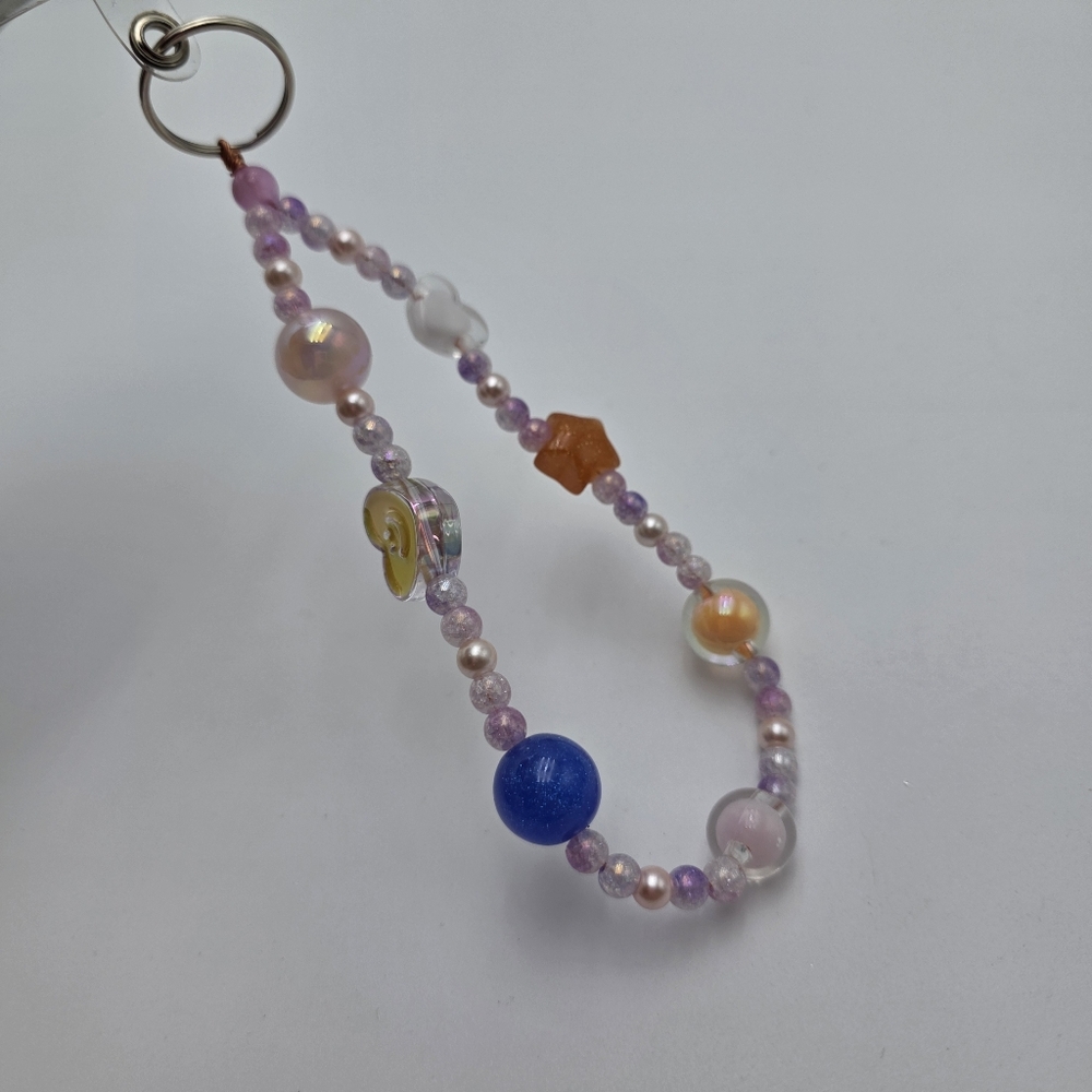 Handmade Multi Color Phone Charm - Picture 4 of 4